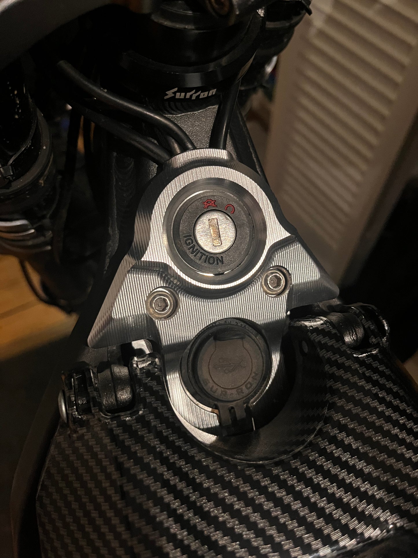 Surron Ignition Plate