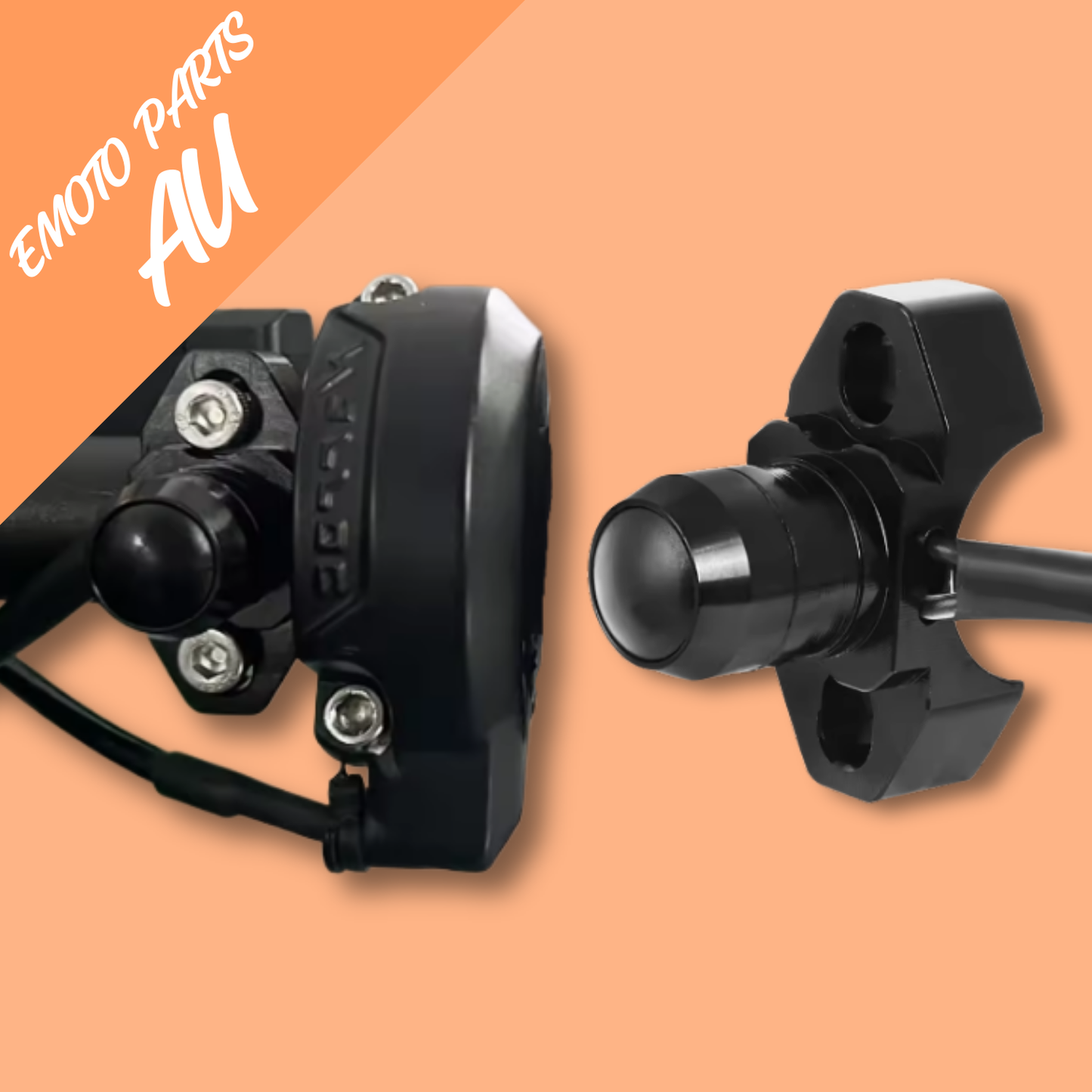 EMoto Headlight + Switch Bundle