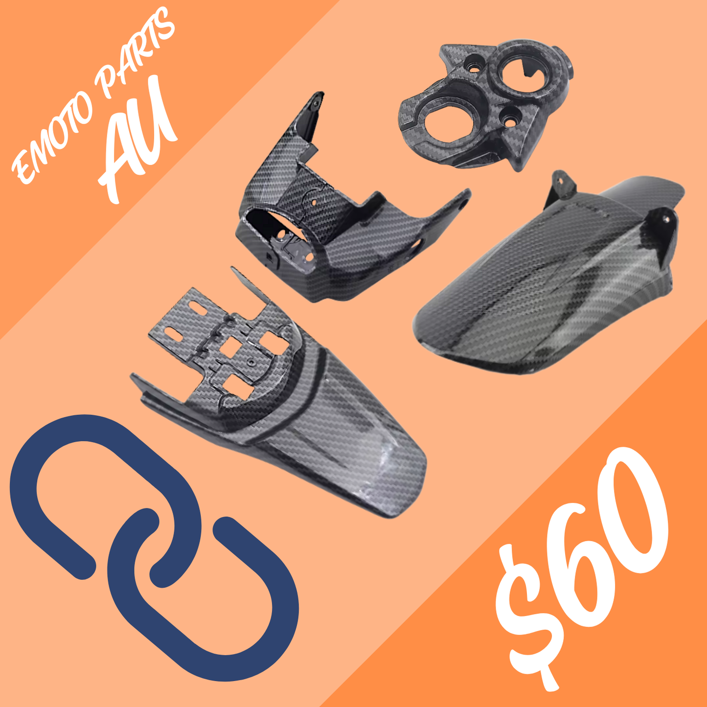 Surron LBX Carbon Plastics Supplier Link Bundle